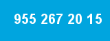 955 267 20 15